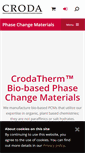 Mobile Screenshot of crodatherm.com